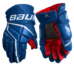 Bauer Vapor 3X Senior Hockey Gloves -Best Hockey Shop 3X SR FRONT BLU2
