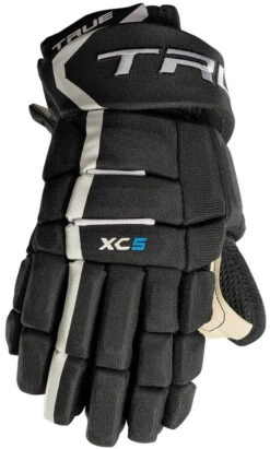 True Hockey True XC5 2020 Senior Hockey Gloves -Best Hockey Shop B2RAssets 770x1206 black