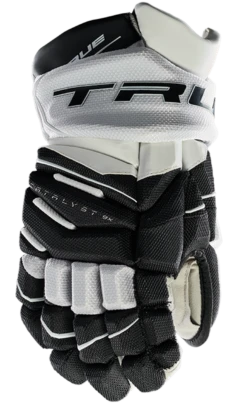 True Hockey True Catalyst 9X Senior Hockey Gloves -Best Hockey Shop CT9xGlove Black White e9376a38 dc14 4003 8a46 9813f241e4b0