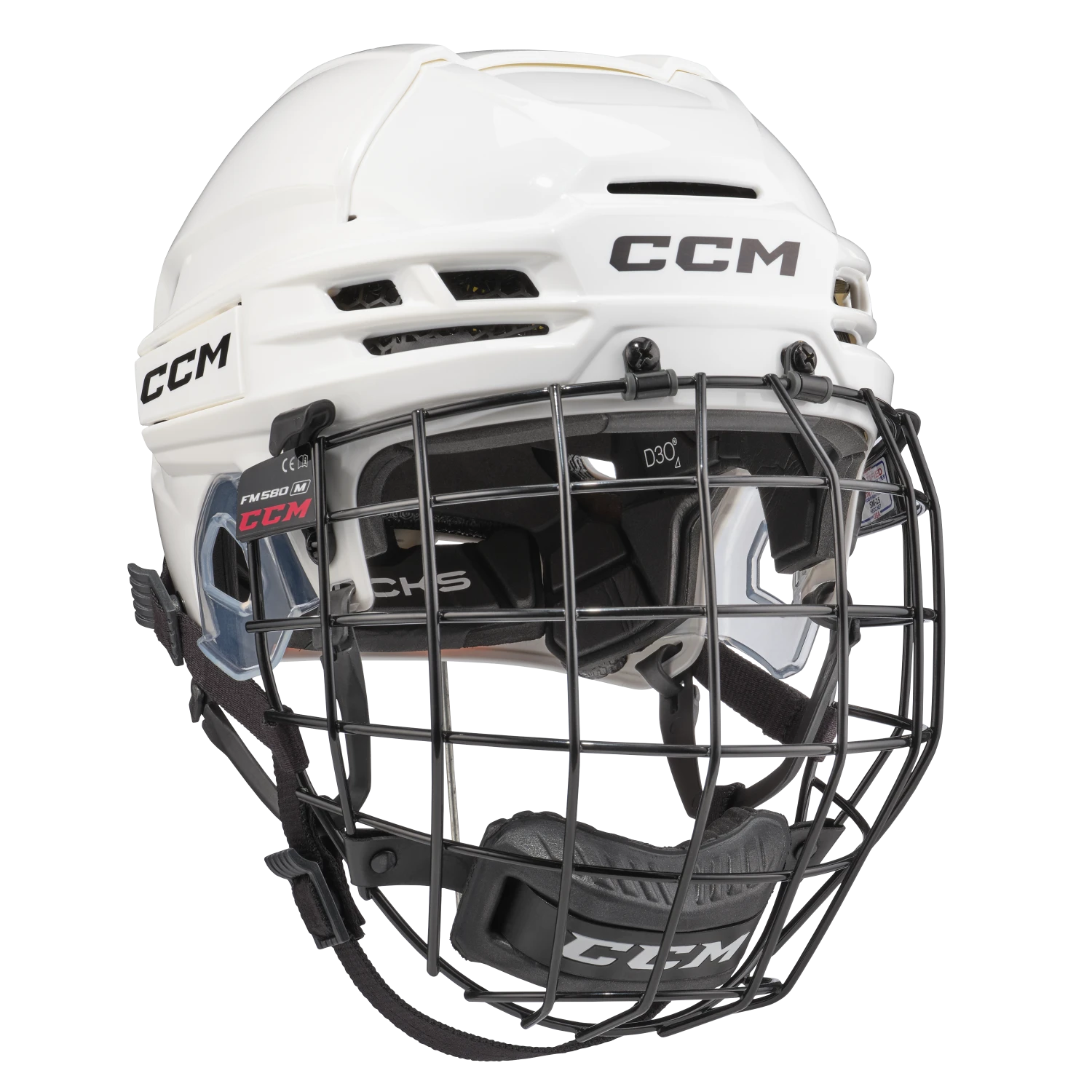 CCM Tacks 720 Combo Hockey Helmet CCM Tacks 720 Combo Hockey Helmet -Best Hockey Shop HT720C WH 01