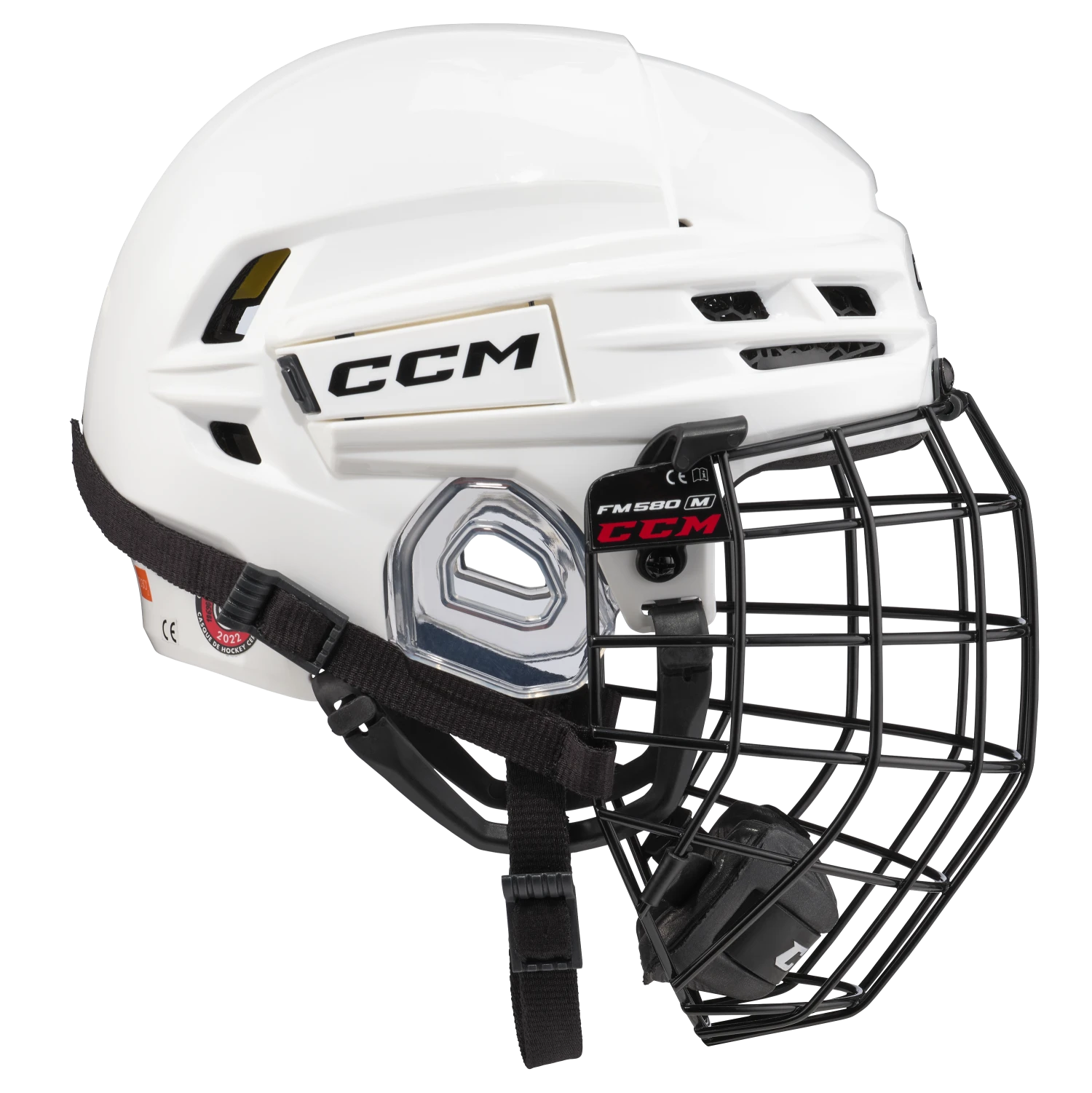 CCM Tacks 720 Combo Hockey Helmet CCM Tacks 720 Combo Hockey Helmet -Best Hockey Shop HT720C WH 03