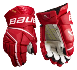 Bauer Vapor Hyperlite Senior Hockey Gloves -Best Hockey Shop HYPERLITE SR FRONT RED2png