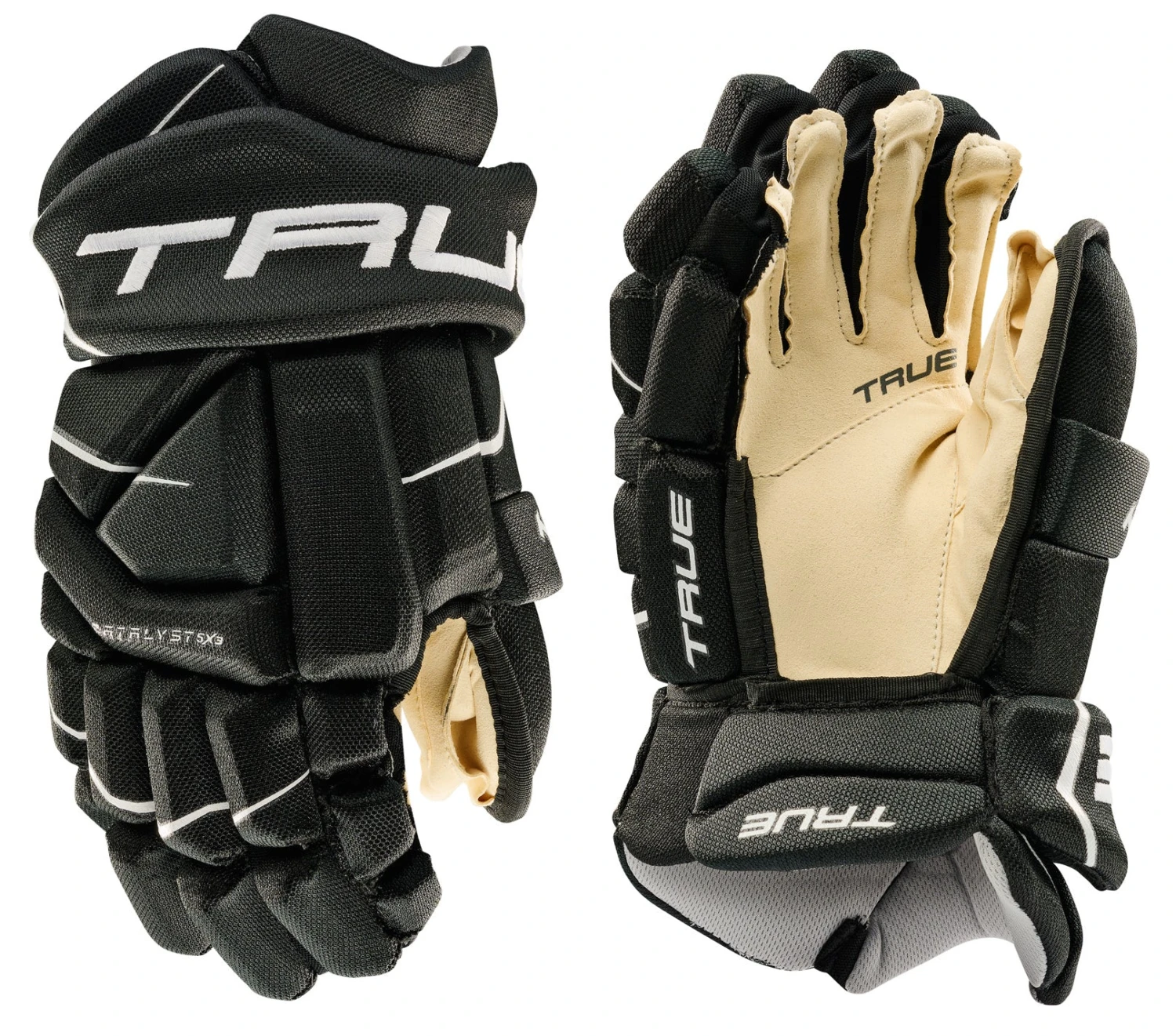 True Catalyst 5X3 Senior Hockey Gloves True Hockey True Catalyst 5X3 Senior Hockey Gloves -Best Hockey Shop True Catalog2023 Gloves 5X3 BLACK Palm C1